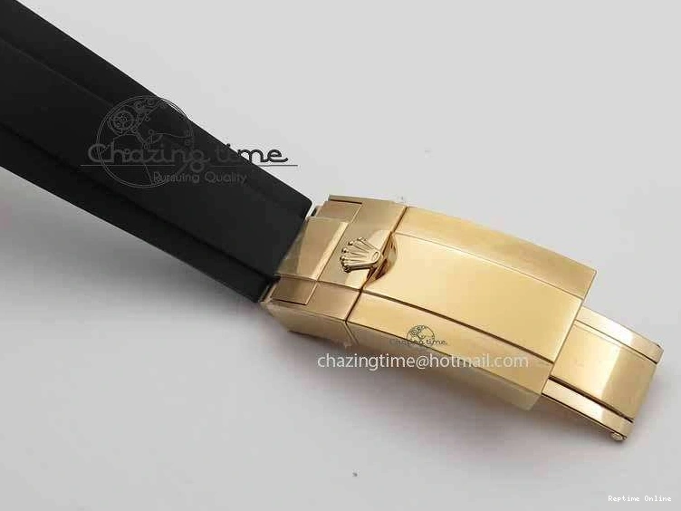 0417 RelaxedFit Daytona 116515 Noob 1:1 Best Edition Rose Gold Dial On Black Rubber Strap A7750(Free Extra Strap) 3740